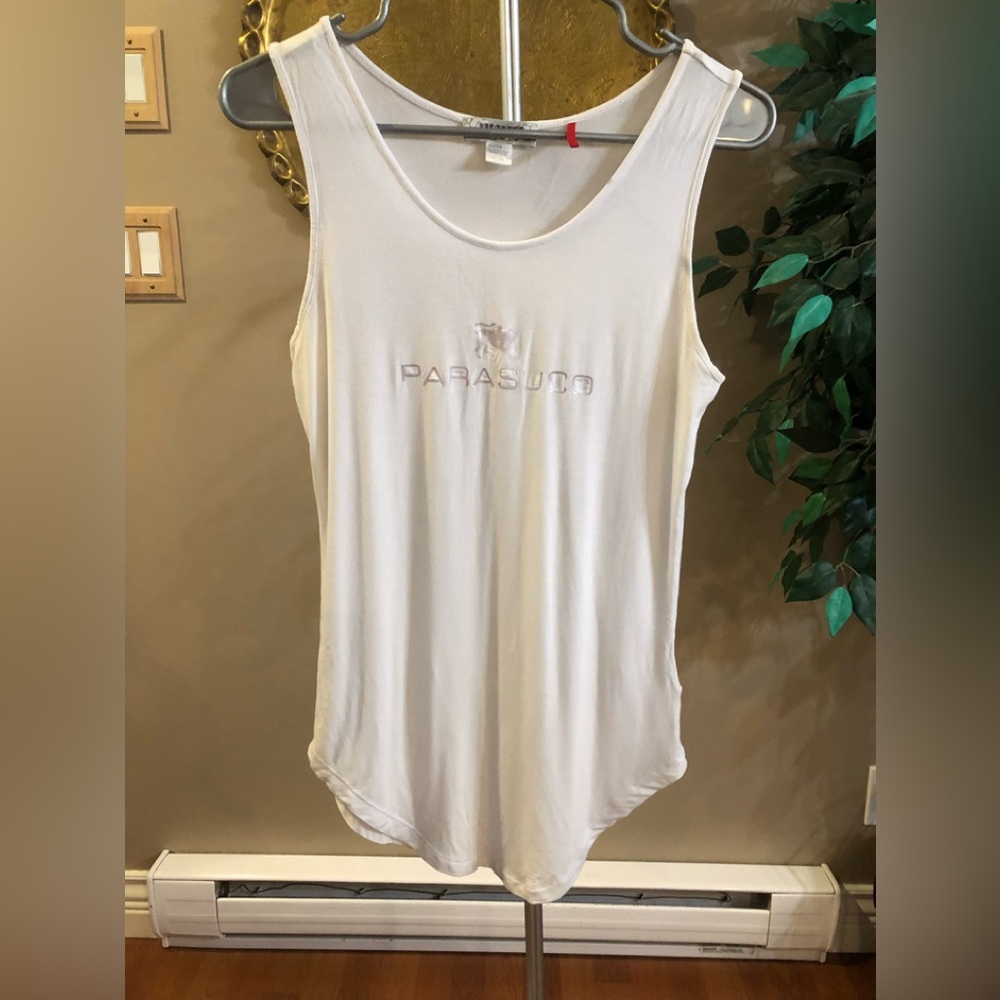 White parasuco tank